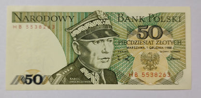 Poland 50 Zlotych UNC P142c