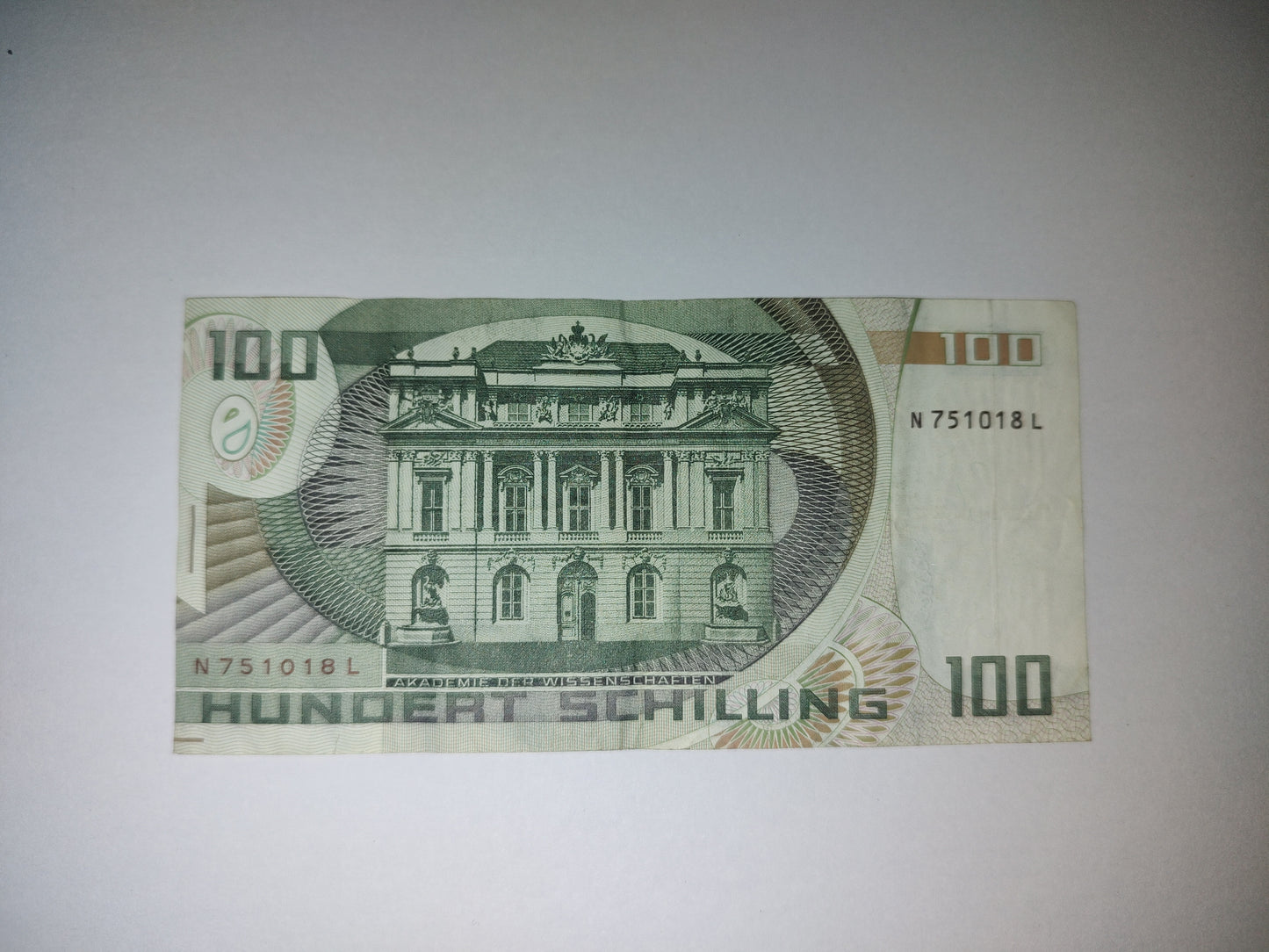 Austria 100 Schilling 1984 P150 Used note