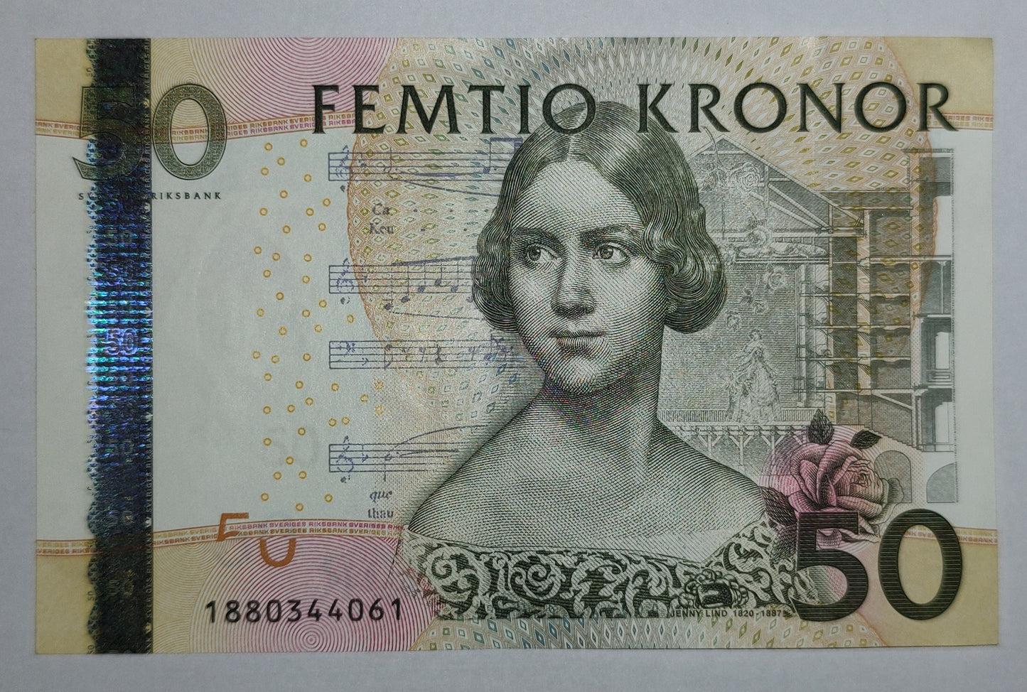 Sweden 50 Kronor 2011 P64 almost UNC