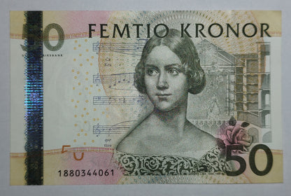 Sweden 50 Kronor 2011 P64 almost UNC