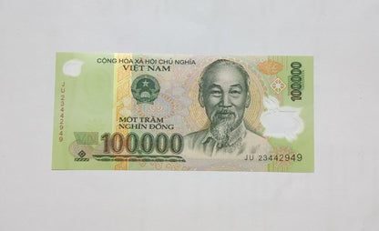 Vietnam 1000000 Dong 2023 P122 POLYMER UNC - World Bank note collection