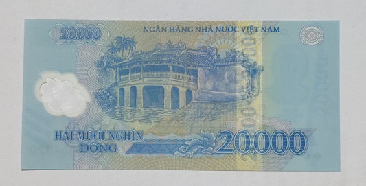 Vietnam 20000 Dong 2021  UNC Polymer