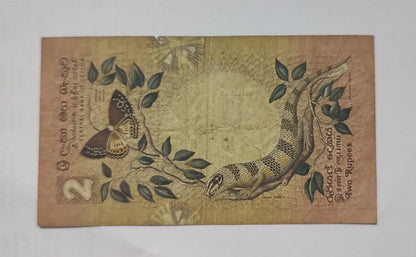 Srilanka 2 Rupees 1979 P83 Used N1