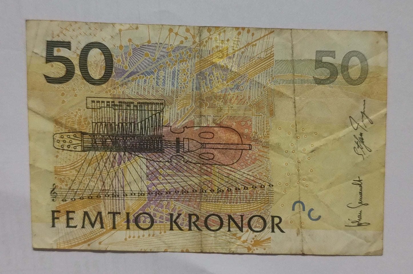 SWEDEN 50 Kronor 2008 P64 used