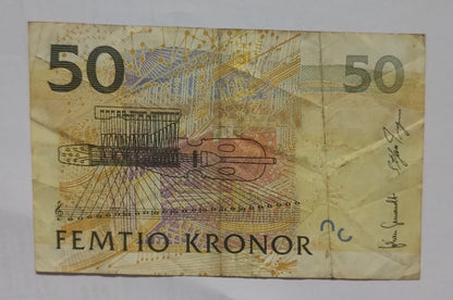 SWEDEN 50 Kronor 2008 P64 used