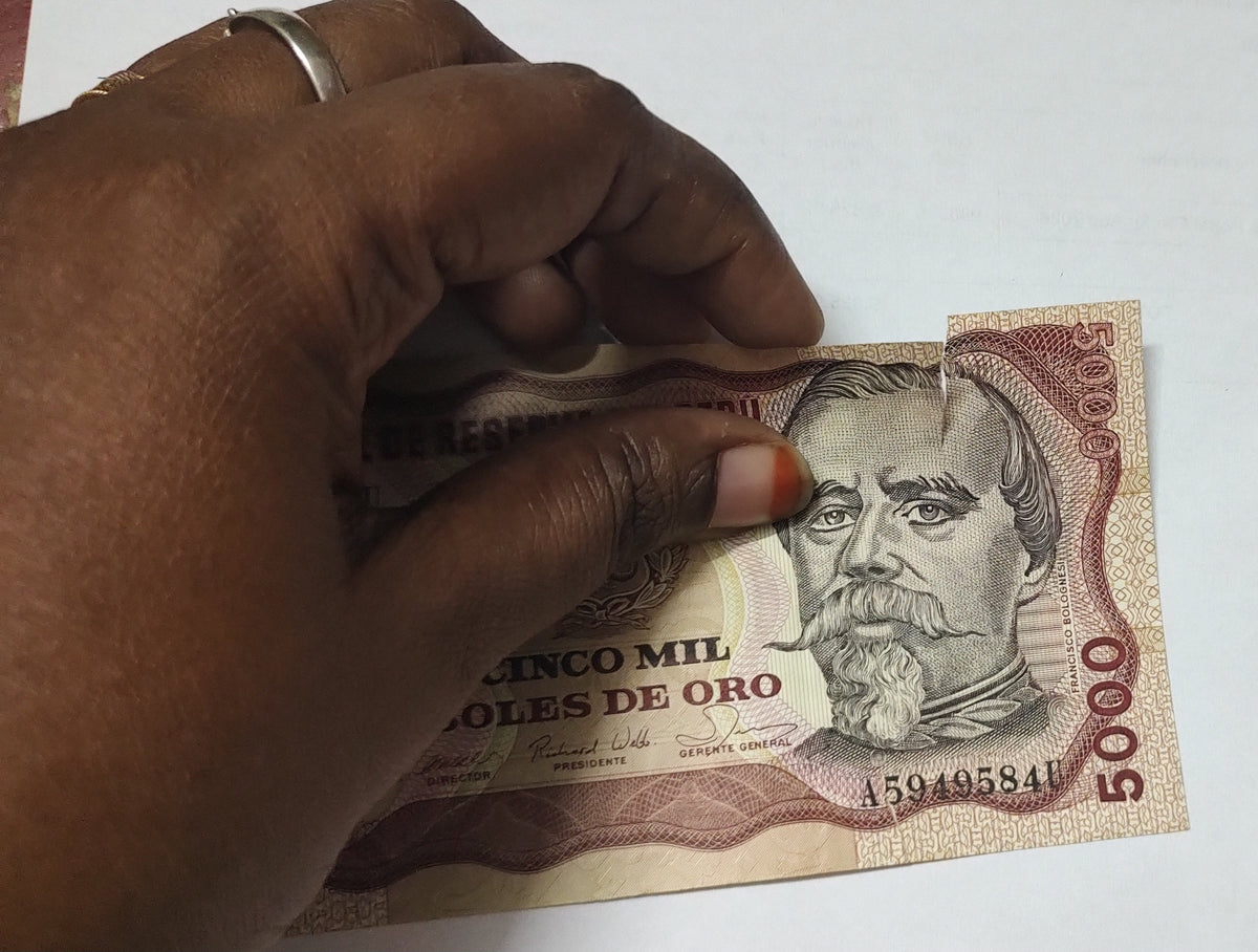 Peru 1981 P123 Rare Pick Used Banknote