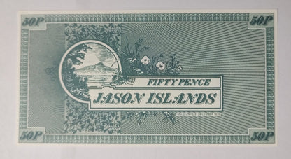 (Falkland island ) Jason Islands private issue  50 pense  1979