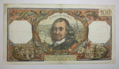 France 100 Francs 1974 P149 Used